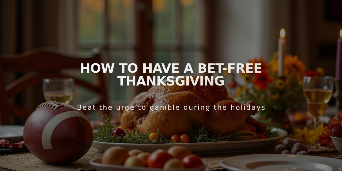 How to Enjoy a Gambling-Free Thanksgiving This Year