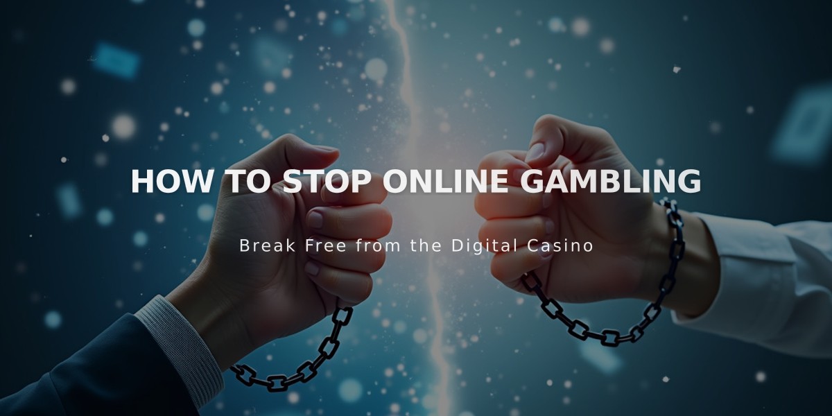 How to Quit Online Gambling: A Recovery Guide