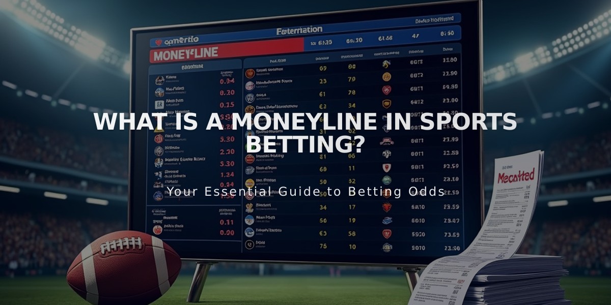 Understanding Moneyline Betting: Your Guide to Basic Sports Wagering