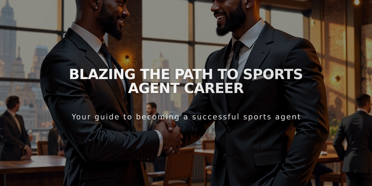 How to Become a Sports Agent: 5 Essential Steps to Success