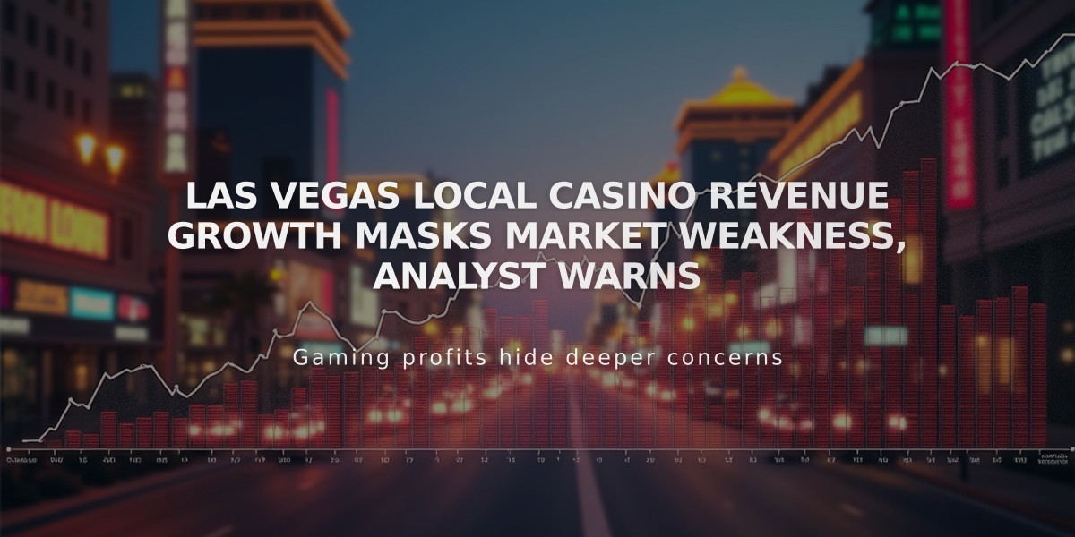 Las Vegas Local Casino Revenue Growth Masks Market Weakness, Analyst Warns