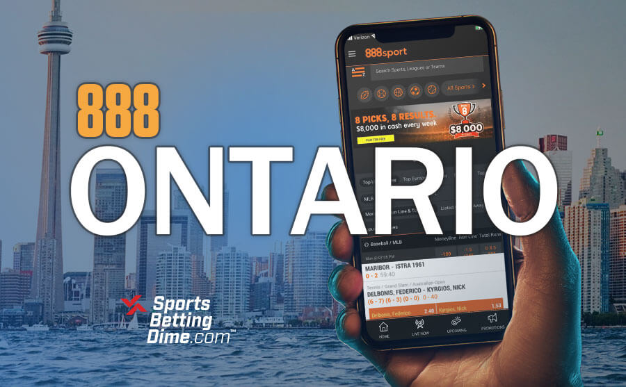 888 Sport betting app Ontario