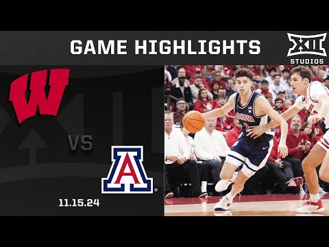 Wisconsin vs Arizona basketball game thumbnail