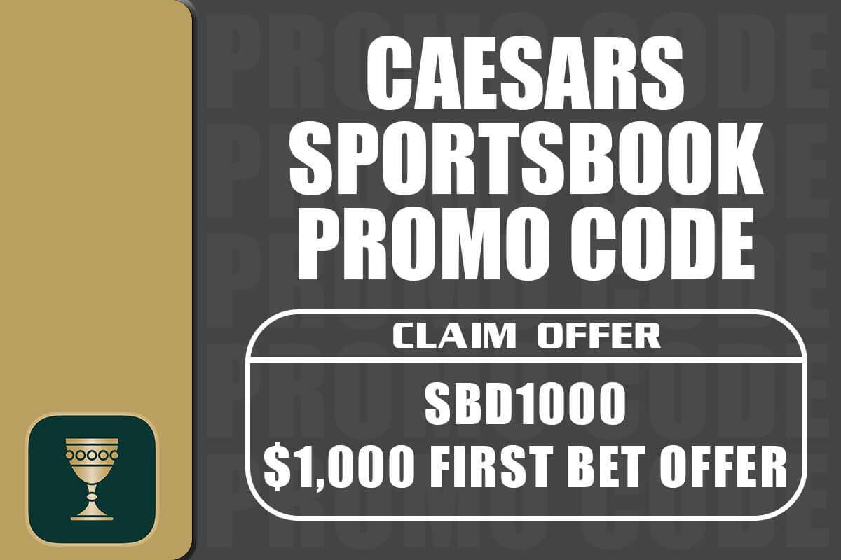 Caesars Sportsbook promo code banner