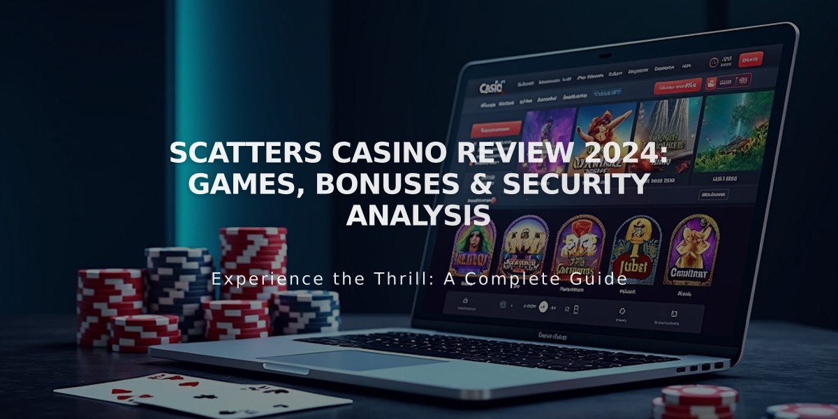 Scatters Casino Review 2024: Games, Bonuses & Security Analysis