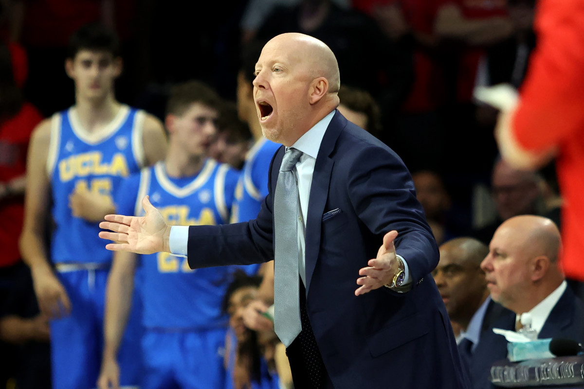 UCLA basketball coach Mick Cronin