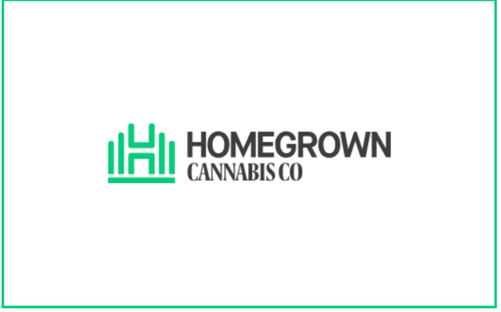 HomeGrown Cannabis Co green logo