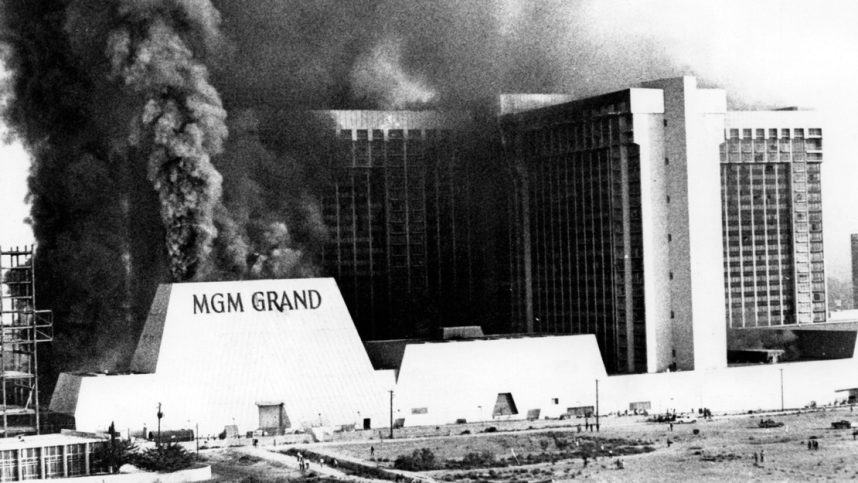 MGM Grand Las Vegas historic fire