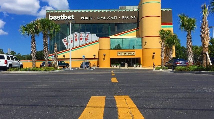 BestBet casino in yellow building