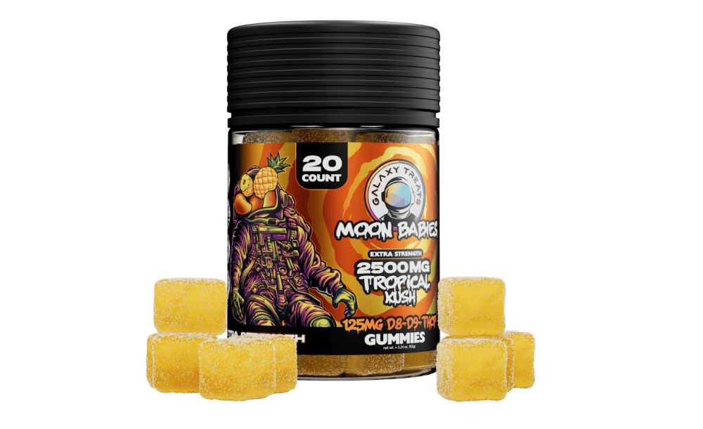 Moon Babies gummies container