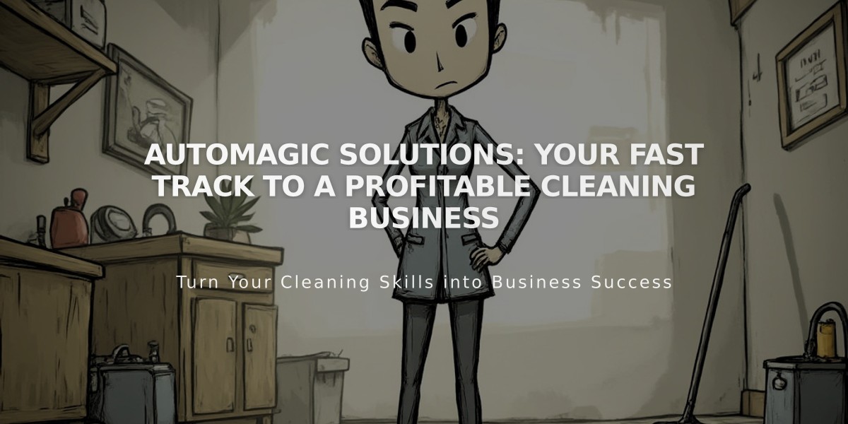 Automagic Solutions: Your Fast Track to a Profitable Cleaning Business