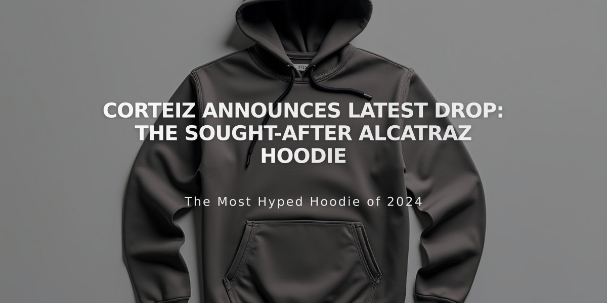 Corteiz Announces Latest Drop: The Sought-After Alcatraz Hoodie