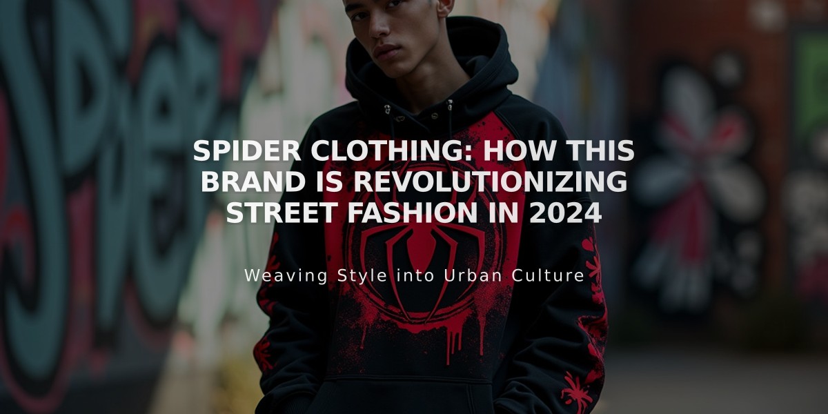 Spider Clothing: How This Brand is Revolutionizing Street Fashion in 2024