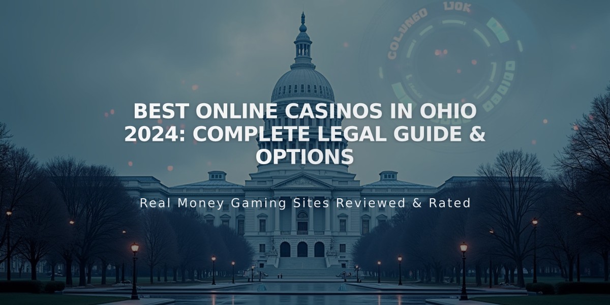 Best Online Casinos in Ohio 2024: Complete Legal Guide & Options