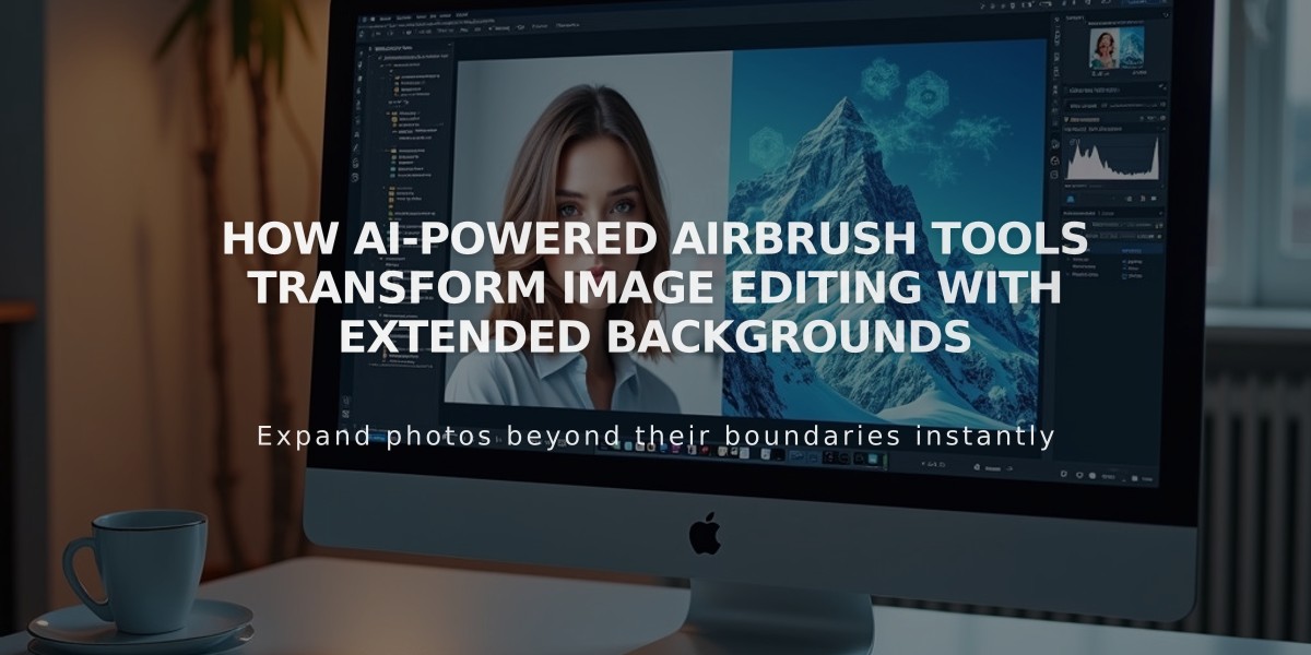 How AI-Powered Airbrush Tools Transform Image Editing with Extended Backgrounds