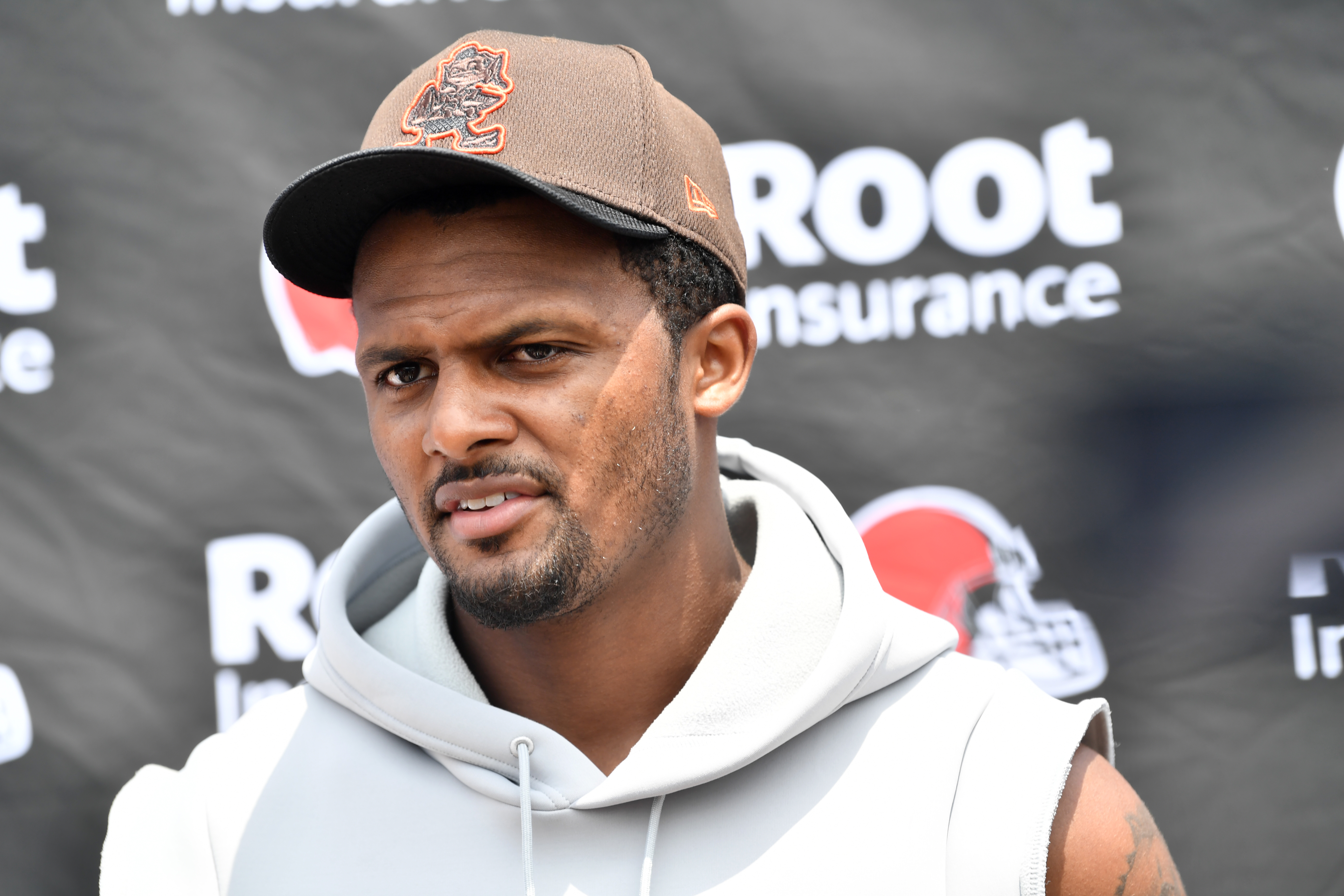 Man wearing baseball cap