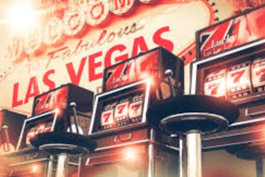 Vegas slot machines in casino