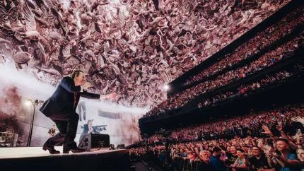 Bono performs at Las Vegas Sphere