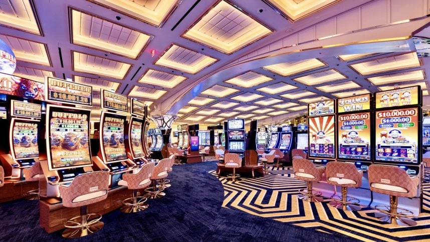 Resorts World Vegas casino gaming floor