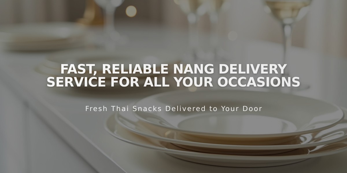 Fast, Reliable Nang Delivery Service for All Your Occasions