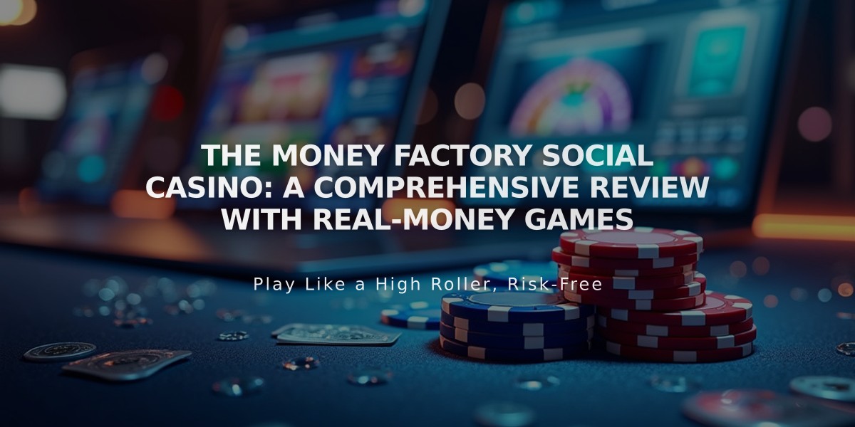 The Money Factory Social Casino: A Comprehensive Review with Real-Money Games