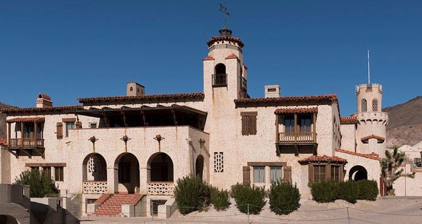 Scotty's Castle in Death Valley