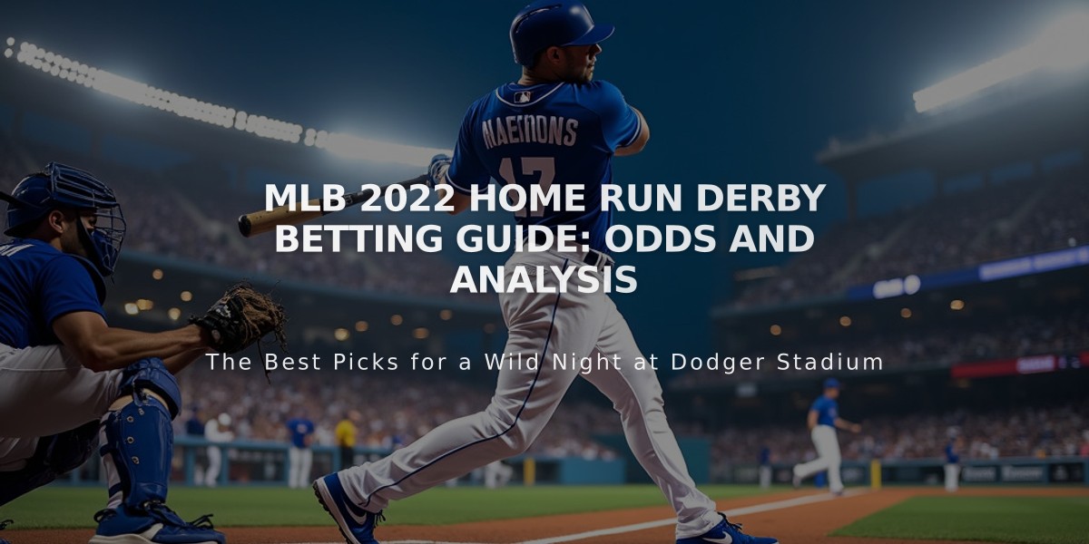 MLB 2022 Home Run Derby Betting Guide: Odds and Analysis