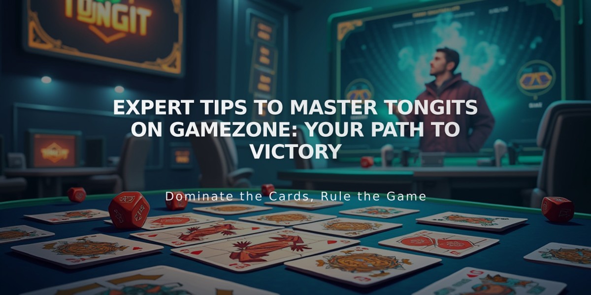 Expert Tips to Master Tongits on GameZone: Your Path to Victory