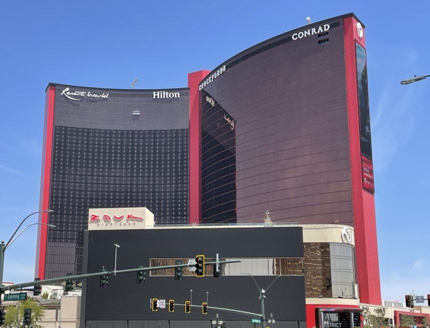 Resorts World casino exterior view