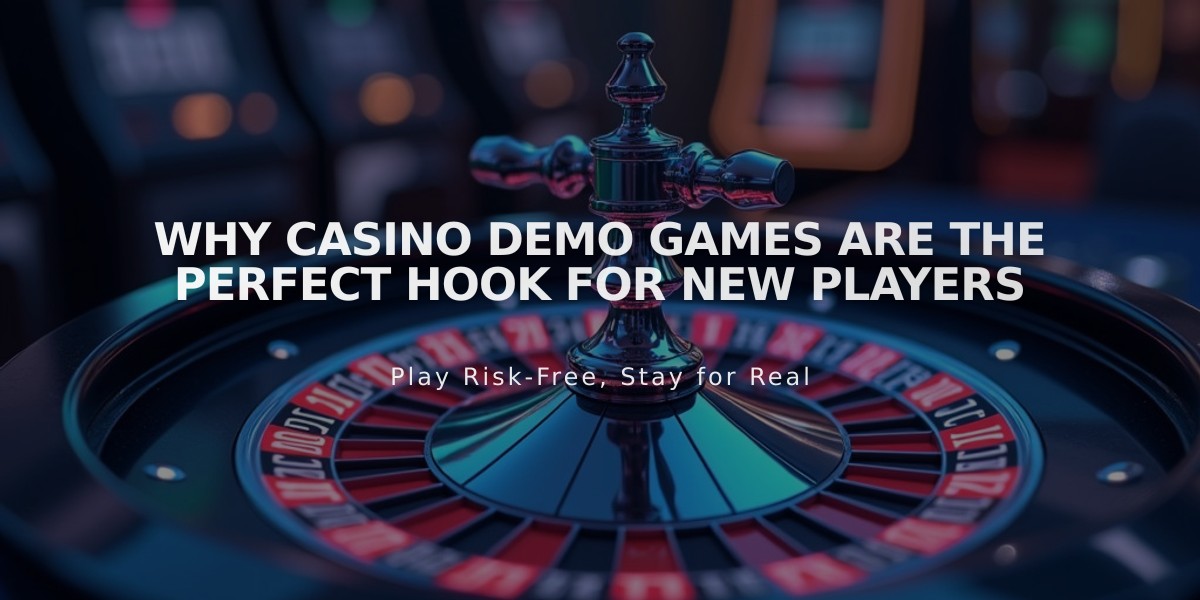 Why Casino Demo Games Are the Perfect Hook for New Players