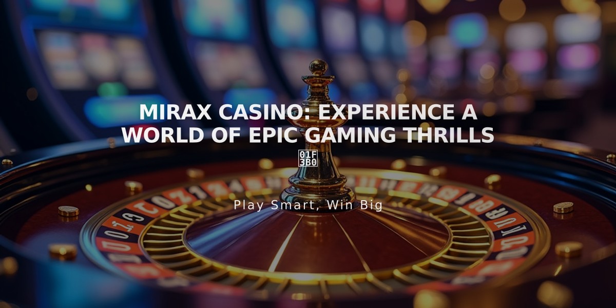 Mirax Casino: Experience a World of Epic Gaming Thrills 🎰