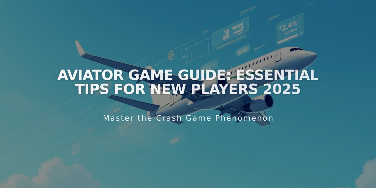 Aviator Game Guide: Essential Tips for New Players 2025