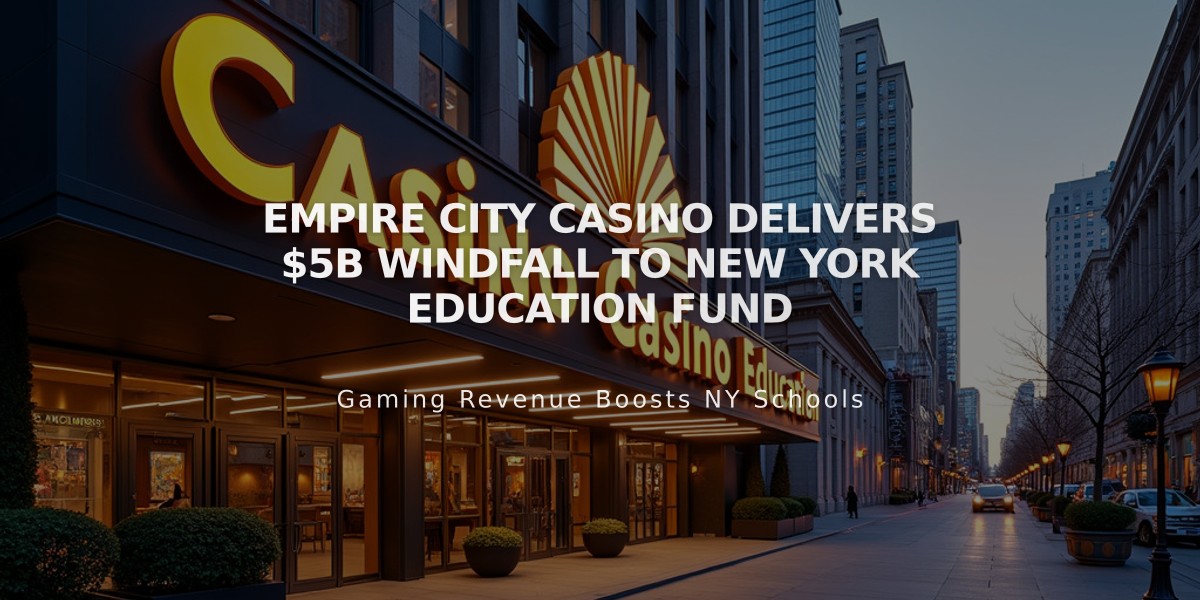 Empire City Casino Delivers $5B Windfall to New York Education Fund