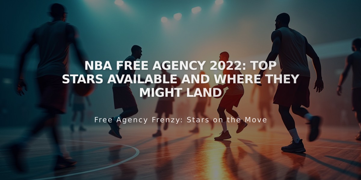 NBA Free Agency 2022: Top Stars Available and Where They Might Land