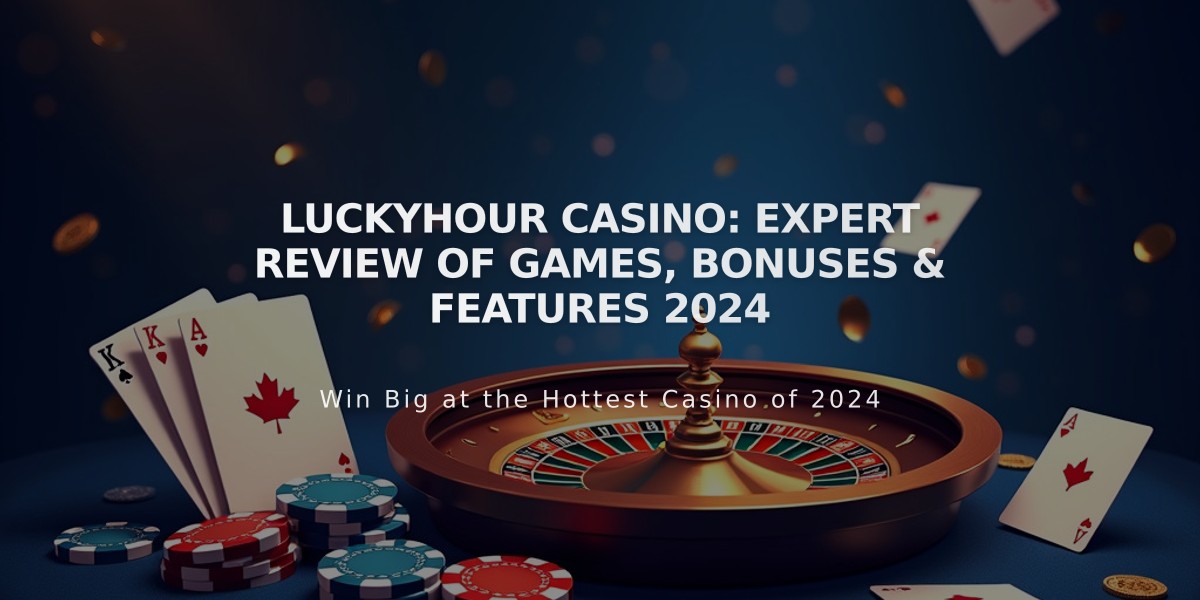 LuckyHour Casino: Expert Review of Games, Bonuses & Features 2024