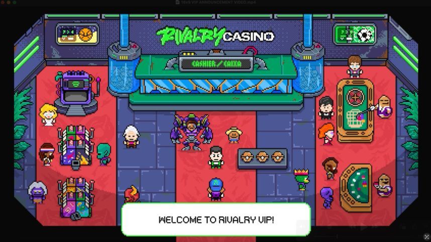 Rivalry casino VIP program screenshot