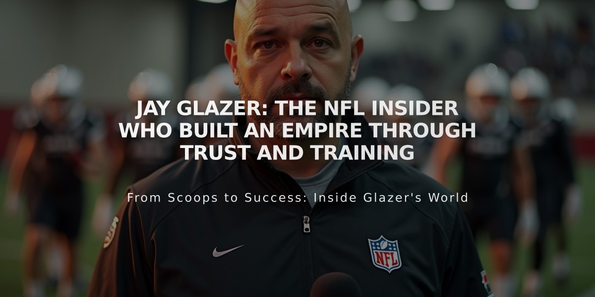 Jay Glazer: The NFL Insider Who Built an Empire Through Trust and Training