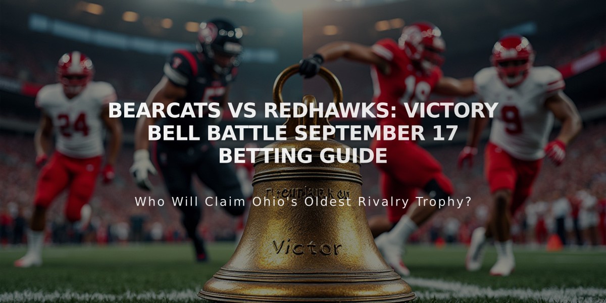 Bearcats vs RedHawks: Victory Bell Battle September 17 Betting Guide