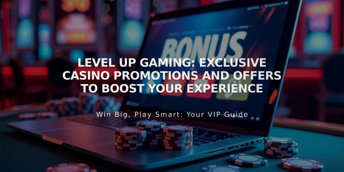 Level Up Gaming: Exclusive Casino Promotions and Offers to Boost Your Experience