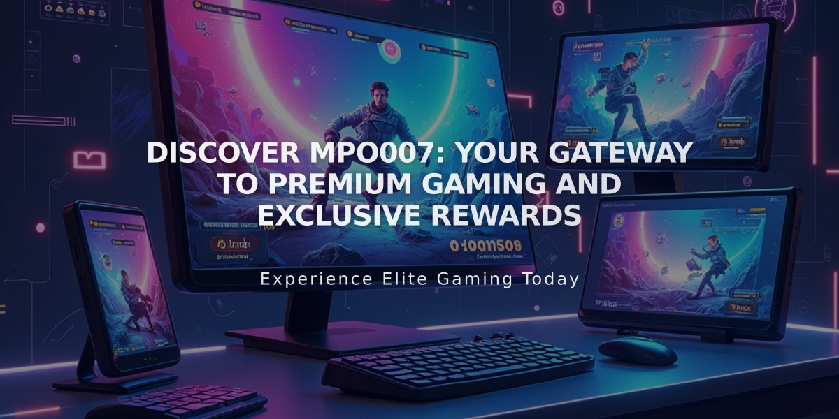 Discover MPO007: Your Gateway to Premium Gaming and Exclusive Rewards