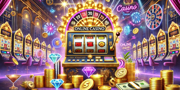 RTG online slot machine display