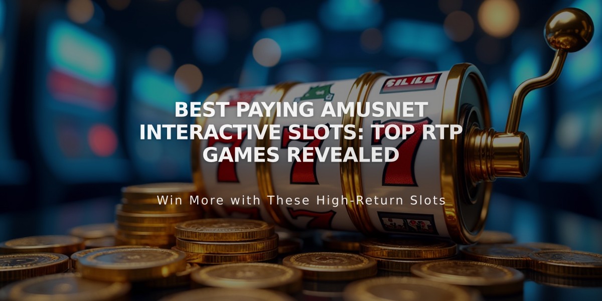 Best Paying Amusnet Interactive Slots: Top RTP Games Revealed