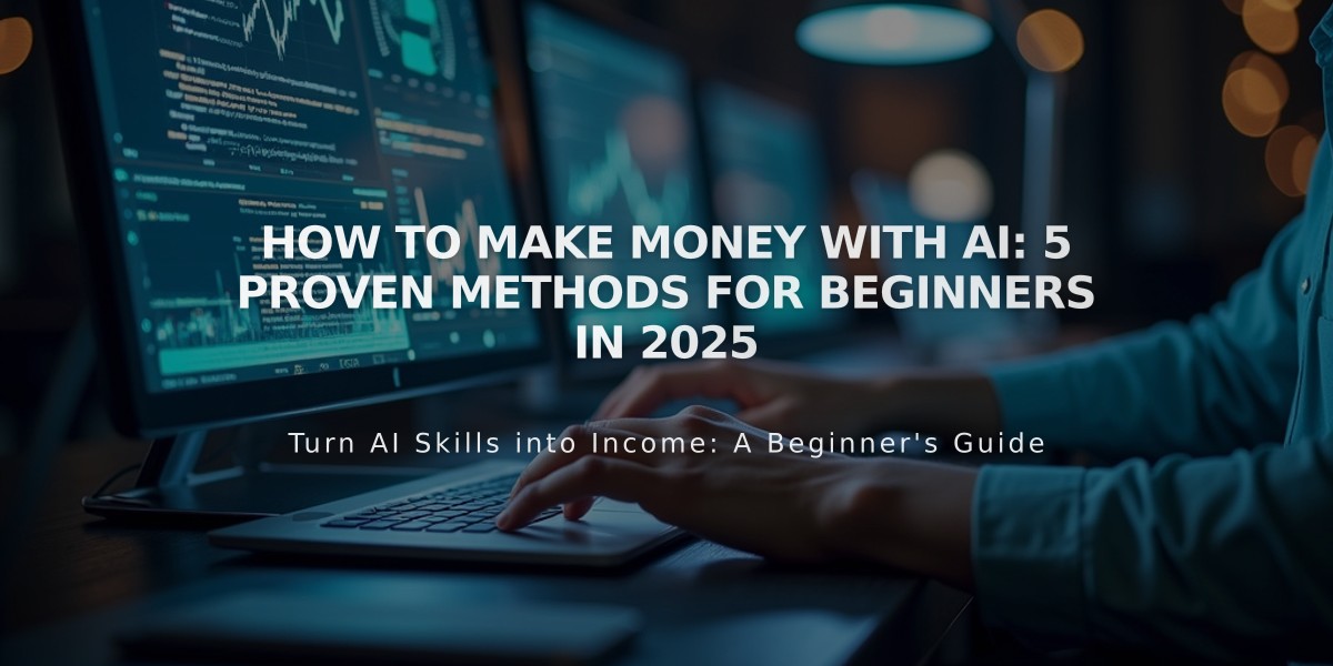 How to Make Money with AI: 5 Proven Methods for Beginners in 2025