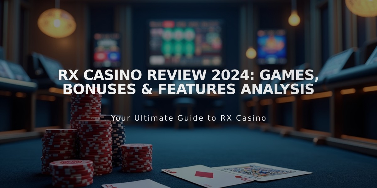 RX Casino Review 2024: Games, Bonuses & Features Analysis