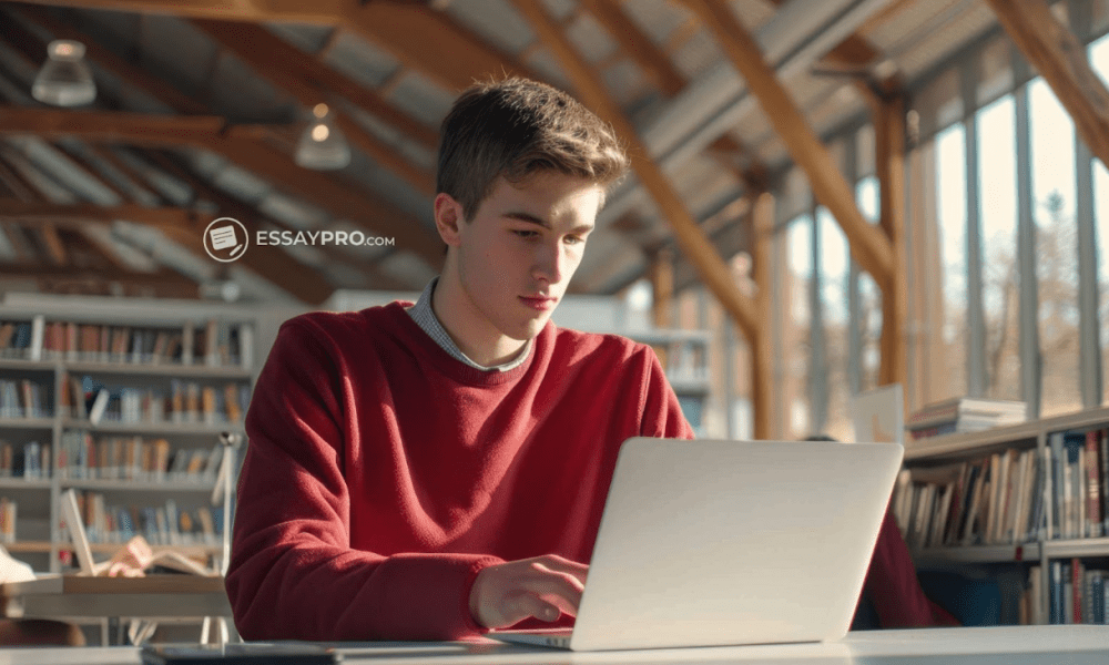 Person typing on laptop keyboard