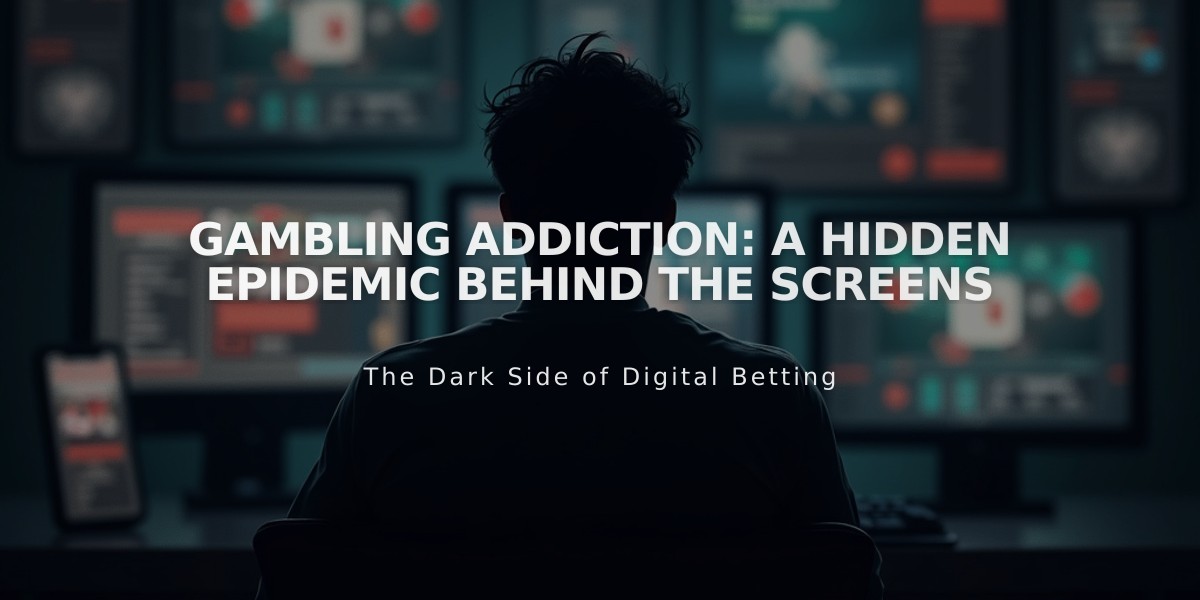 Gambling Addiction: A Hidden Epidemic Behind The Screens