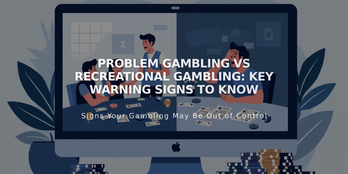 Problem Gambling vs Recreational Gambling: Key Warning Signs to Know