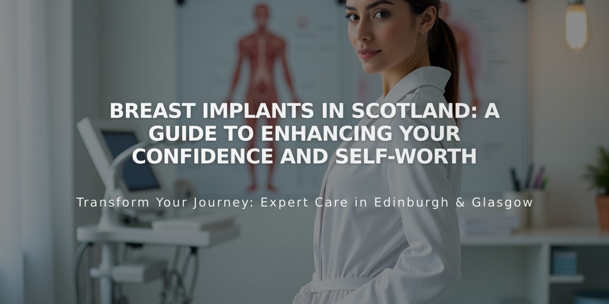 Breast Implants in Scotland: A Guide to Enhancing Your Confidence and Self-Worth