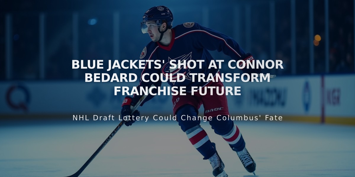 Blue Jackets' Shot at Connor Bedard Could Transform Franchise Future