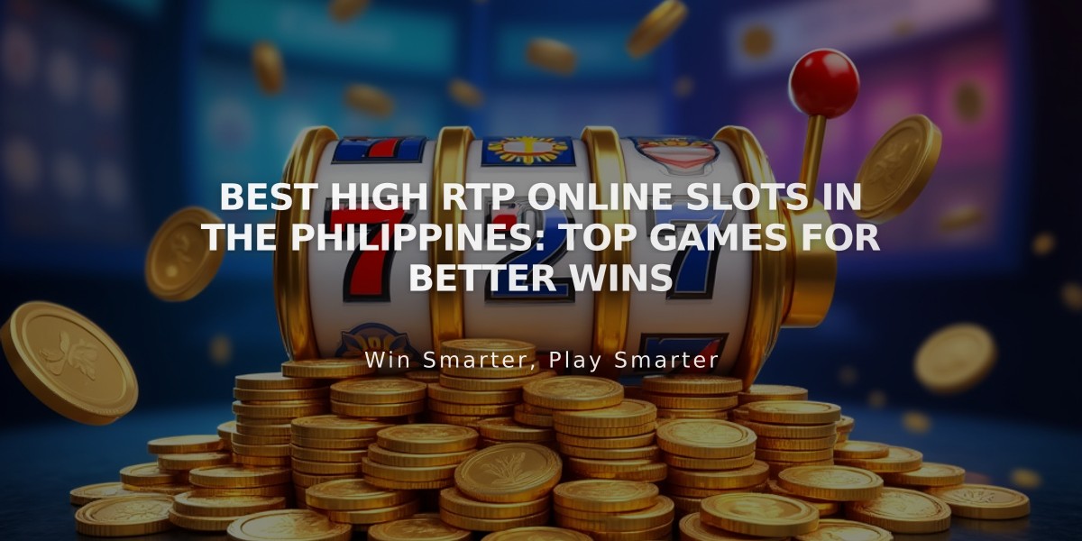 Best High RTP Online Slots in the Philippines: Top Games for Better Wins